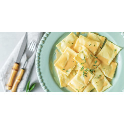 Jantar de massas em casa