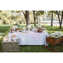 Mesa doce e delicada