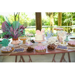 Mesa doce e delicada