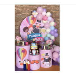 Mini Table Decorada