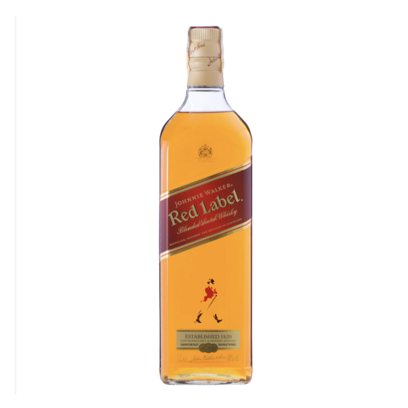 Whisky Red Label - kit com 6 garrafas