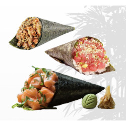 Jantar japonês + ilha de temakis