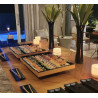 Jantar japonês + ilha de temakis