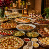 Buffet personalizável com opções e extras