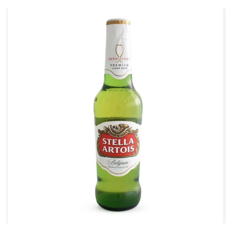 Cerveja Stella Artois - fardo com 24 uns