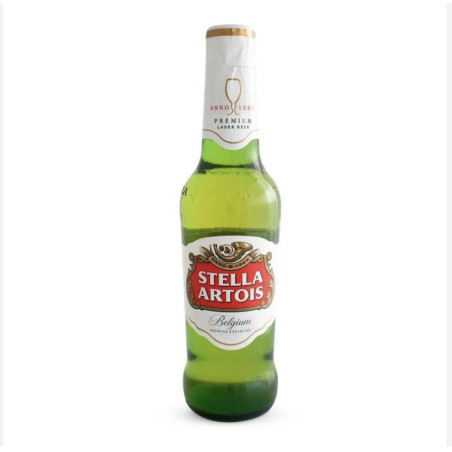 Cerveja Stella Artois - fardo com 24 uns